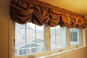 Insulated Curtains-Balloon Warm Window Shade Up